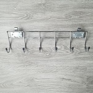 🔴 6-hook metal rack for closets